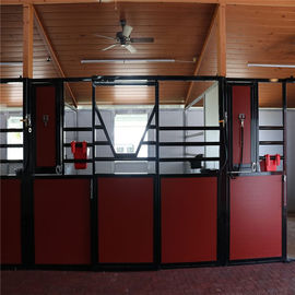 3.6x2.2m Kuda Stall Front dengan pintu ayun atau pintu geser