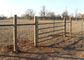 Standar I Tipe 12ft Galvanized Farm Gates, Tahan Lama 12 Ft Metal Farm Gates